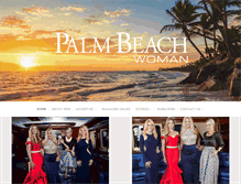 Tablet Screenshot of palmbeachwoman.com